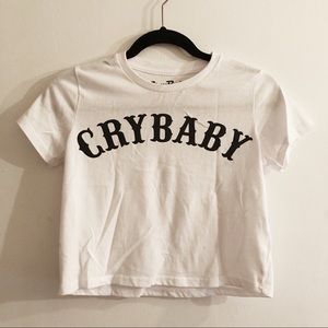 Cry baby Cropped Tee